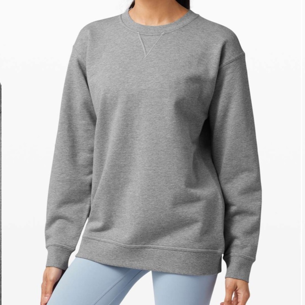 Lululemon All Yours Crew *Terry
Heathered Core Medium Grey